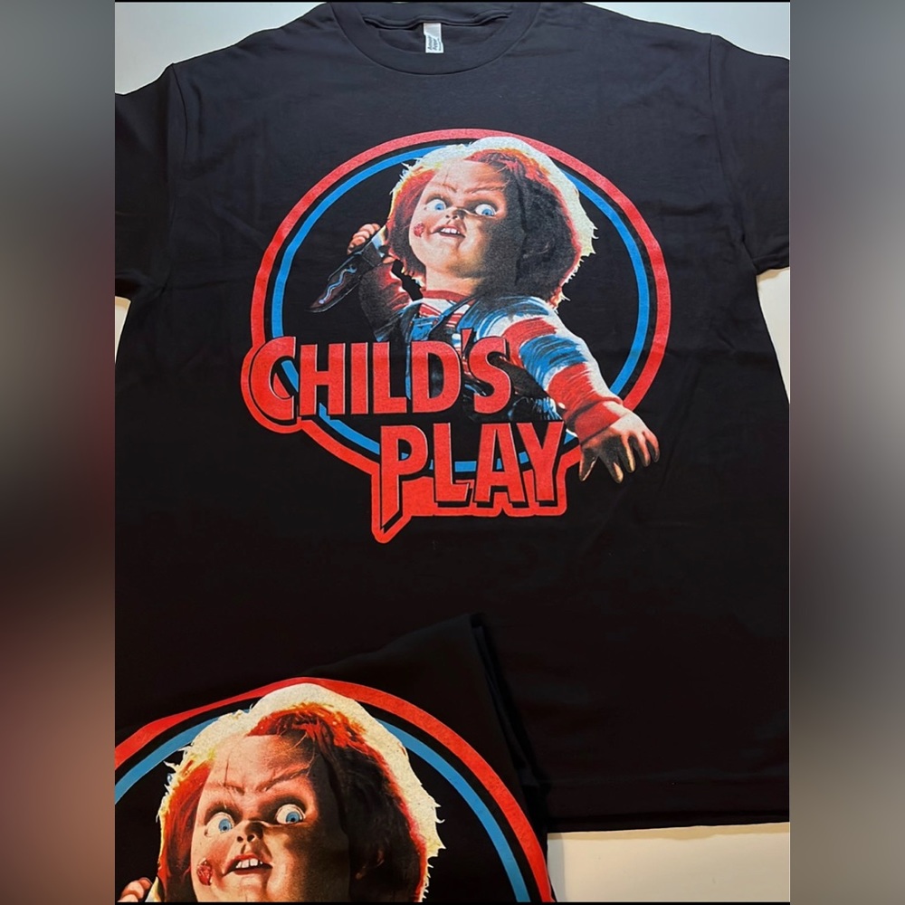 CHILD’S PLAY CHUCKY BLACK T-SHIRT